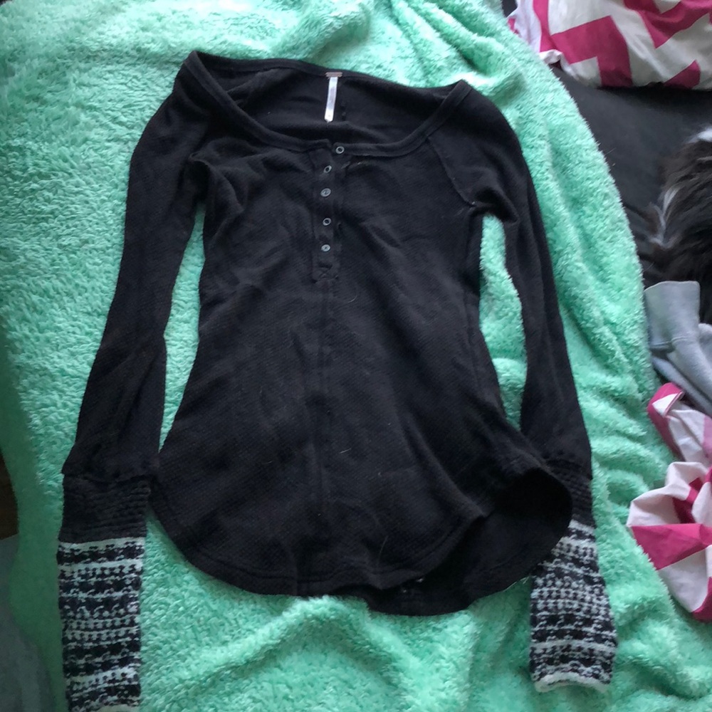 NWOT Free people aspen cuff thermal
